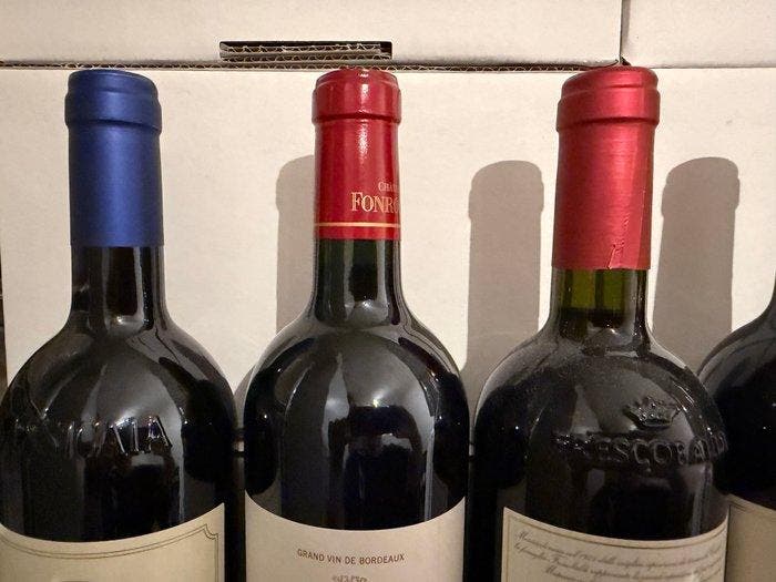 Sassicaia, Château Fonroque, Montesodi, Ornellaia, Château, Verzamelen, Wijnen
