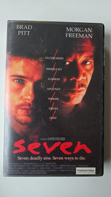 SEVEN (EX RENTAL) (VHS), Cd's en Dvd's, Gebruikt