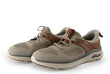 Skechers Sneakers in maat 40 Bruin, Bruin, Verzenden, Zo goed als nieuw, Skechers