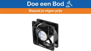 Bieden: EBM papst AC ventilator square 4650NU, Ophalen of Verzenden, Nieuw