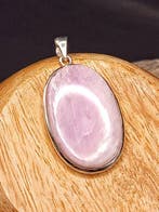 Pièce Unique Bijou en Argent 925 avec Kunzite Énorme de