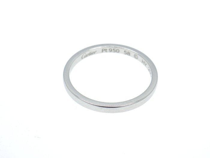 Cartier - Ring - Ballerine Wedding band Ring Pt950 Platina, Handtassen en Accessoires, Ringen