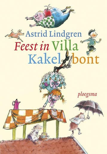 Feest in Villa Kakelbont / Ploegsma kinder- & jeugdboeken, Boeken, Verzenden, Gelezen, Astrid Lindgren