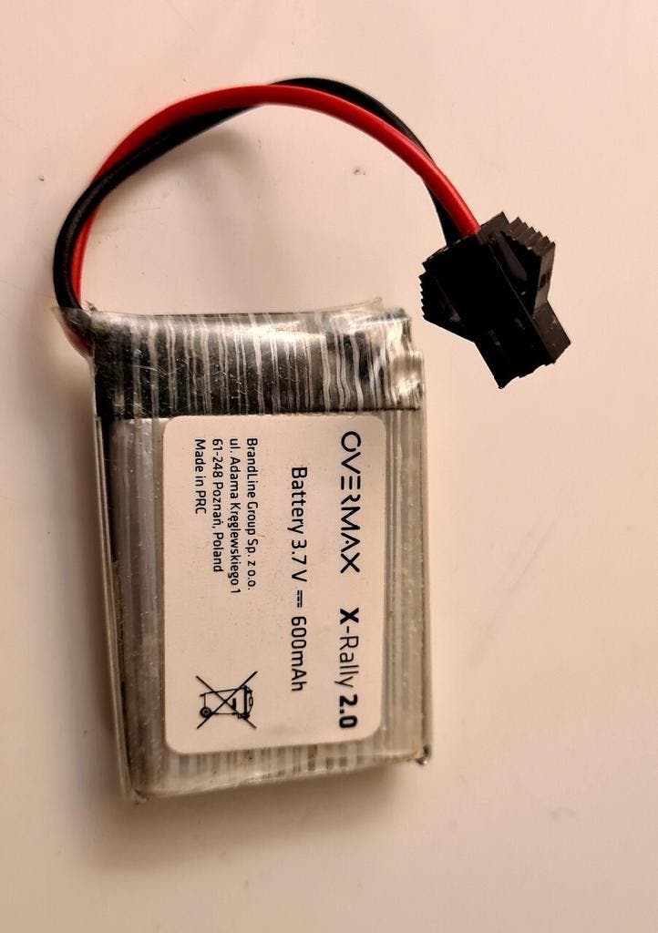 Batterij Overmax X-Clash - 3.7V 600mAh (Buitenspeelgoed), Kinderen en Baby's, Speelgoed | Buiten | Actiespeelgoed, Nieuw, Verzenden