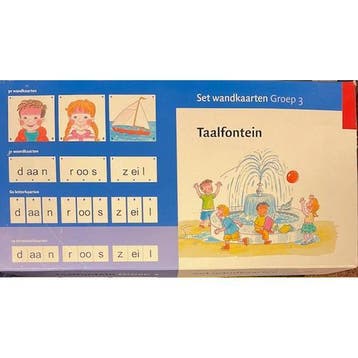 Taalfontein Set Wandkaarten groep 3, Verzenden
