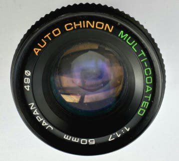 Chinon 50mm f/1.7 Prime lens, Nieuw