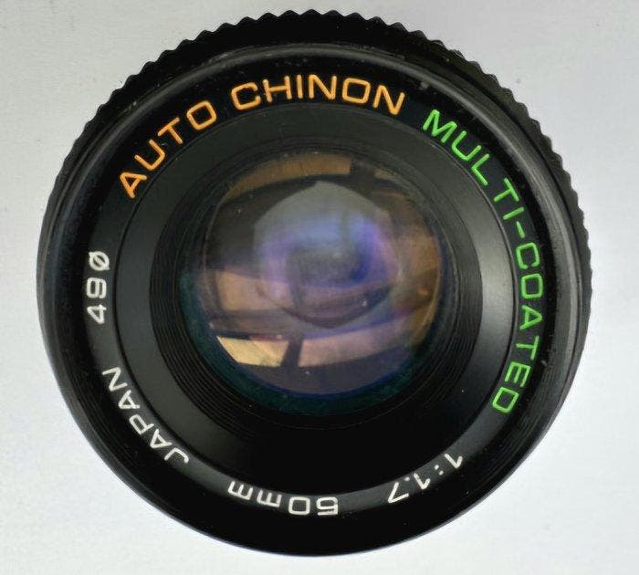 Chinon 50mm f/1.7 Prime lens, Audio, Tv en Foto, Fotocamera's Analoog