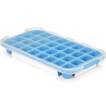 IJsblokjesvorm | BarUp | Siliconen | Blauw | 32 Kubusjes |, Verzenden, Nieuw in verpakking