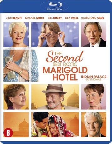 The second best exotic Marigold Hotel (blu-ray tweedehands, Ophalen of Verzenden