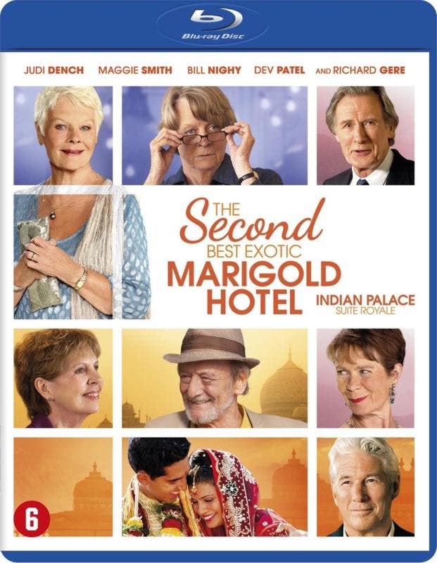 The second best exotic Marigold Hotel (blu-ray tweedehands, Cd's en Dvd's, Blu-ray, Ophalen of Verzenden