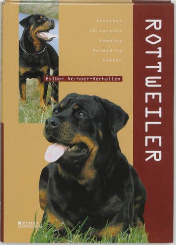 Rottweiler 9789062489022 Esther Verhoef, Verzenden, Esther Verhoef
