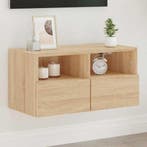 vidaXL Tv-wandmeubel 60x30x30 cm bewerkt hout sonoma, Verzenden, Nieuw