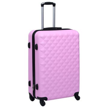 vidaXL Harde koffer ABS roze, Verzenden