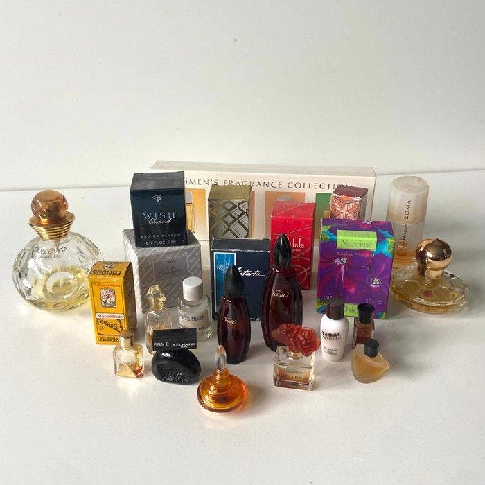 Chloé - Loris Azzaro - Chopard - Diversen - Parfumfles (22), Antiquités & Art, Curiosités & Brocante