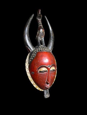 Masker - Yaure - Ivoorkust (Zonder minimumprijs), Antiek en Kunst