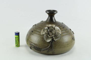 Paul Van Gompel - Vase - Grès - Poterie d’atelier — Vase