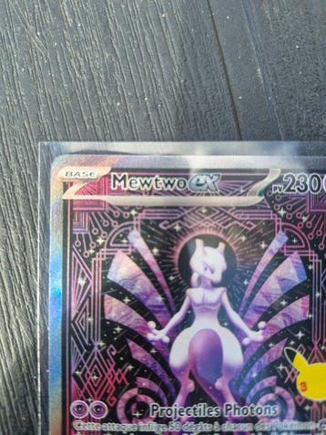 Pokémon - 1 Card - Mewtwo 151/128 30th Year Anniversary, Nieuw