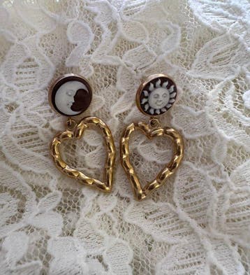 Acier - Boucles doreilles