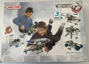 Meccano - Jeu de construction Speed Play 7901 - Royaume-Uni