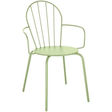 Stoelen | ADELINE | Staal | Lichtgroen | In-/Outdoor |, Verzenden