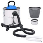 vidaXL Asstofzuiger met HEPA filter 1200 W 20 L roestvrij, Elektronische apparatuur, Stofzuigers, Verzenden, Nieuw