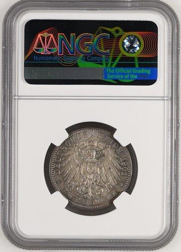 Duitsland, Pruisen Wilhelm II. 2 Mark 1901 - NGC (Prusia)