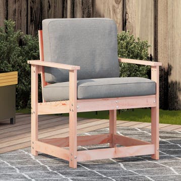 vidaXL Tuinstoel 62x56x77 cm massief douglashout, Verzenden