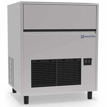 IJsblokjesmachine | Volle Blokjes | 120kg/24u | Bunker 40kg, Verzenden, Nieuw in verpakking