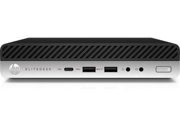 HP EliteDesk 705 G4 Mini | AMD Ryzen 3 PRO 2200GE | Windows, Zo goed als nieuw, HP, SSD, 16 GB