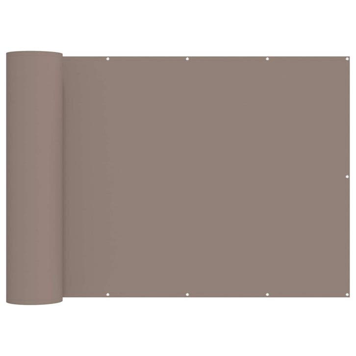 vidaXL Balkon Privacy Scherm 1,8 x 15 m Stof met PU-coating, Jardin & Terrasse, Parasols, Envoi