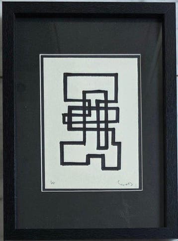 Siep Van Den Berg (1913-1998) - Geometrische compositie