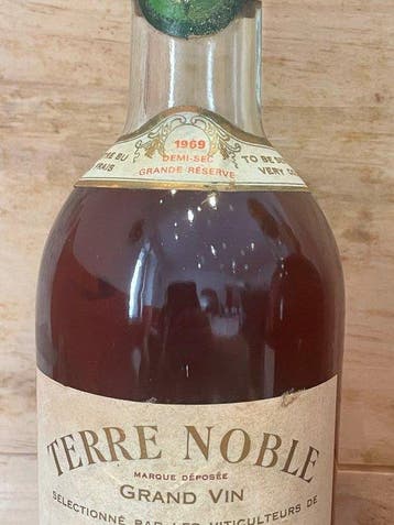 1975 Terre Noble O.V.S.B. Doux SGN & 1969 Terre Noble, Verzamelen, Nieuw