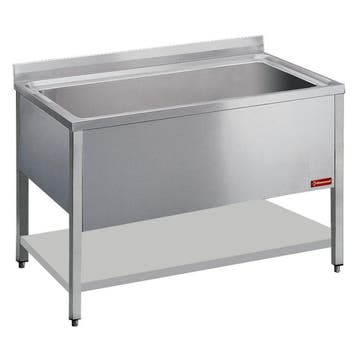 Spoeltafel | RVS | Grote Spoelbak | Achteropstand |, Verzenden, Nieuw in verpakking