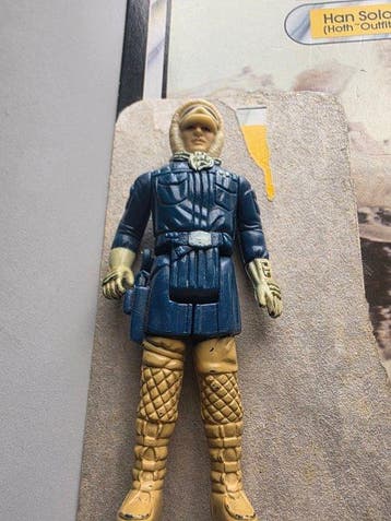 Kenner - Action figure Star Wars Han Solo Hoth 1980 Original, Nieuw