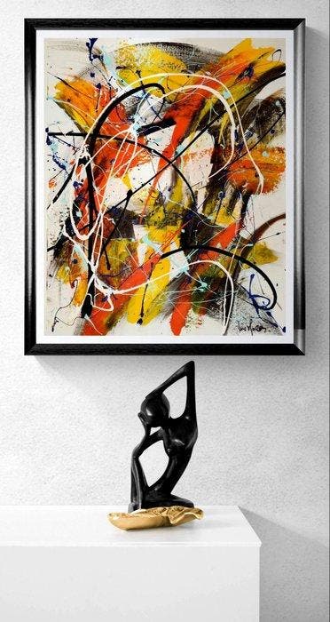 Luc Mora - Implusion - XXL, Antiquités & Art, Art | Objets design