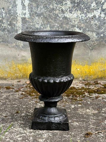 Rustieke Campana vaas 5,23 kilo - Vaas - Gietijzer