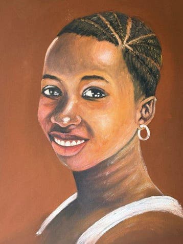 Moulaye Sarr (1967) - womans face