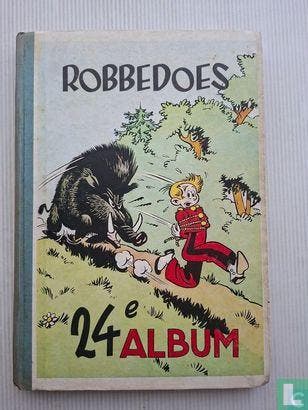Baard en Kale - Robbedoes album 24 - 1948, Eén stripboek, Verzenden, Gelezen, Charlier, Jean-Michel, De Bevere, Maurice, Dineur, Fernand, Franquin, André, Gillain, Joseph, Godwin, Frank, Harman, Fred, Mayeu, Max, Paape, Eddy, Siegel, Jerome.
