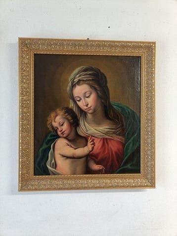 École italienne (XIX) - Madonna col Bambino