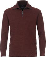 CASAMODA Zip Trui Bordeaux maat Maat 52/54 (L) Heren, Maat 52/54 (L), CASAMODA, Verzenden, Nieuw
