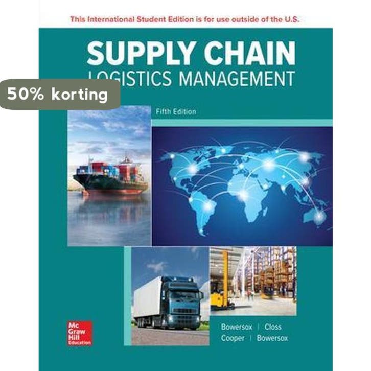 ISE Supply Chain Logistics Management 9781260547825, Boeken, Taal | Engels, Zo goed als nieuw, Verzenden