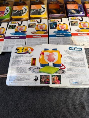 View-Master Viewmaster 3d stereo kijker en pakjes alles, Collections