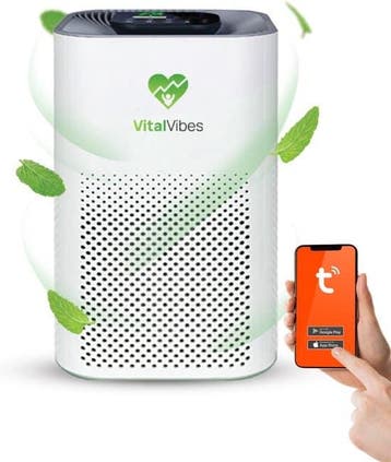 VitalVibes Luchtreiniger Pro - Air Purifier Luchtreinigers, Verzenden, Nieuw, Luchtreiniger