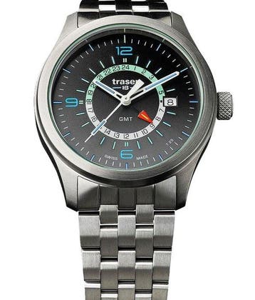 Traser - P59 - AURORA GMT - TRIGALIGHT H3 - Anthracite -, Nieuw