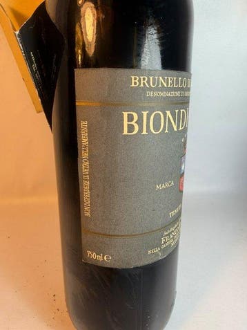 1986 Biondi-Santi - Brunello di Montalcino DOCG - 1, Nieuw