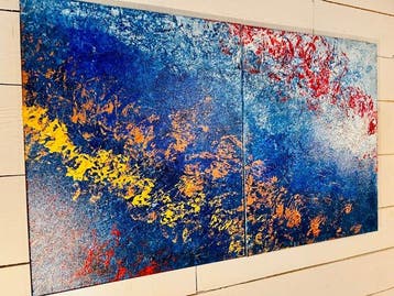 Ronan Martin - Raging Ocean - XL, Antiek en Kunst