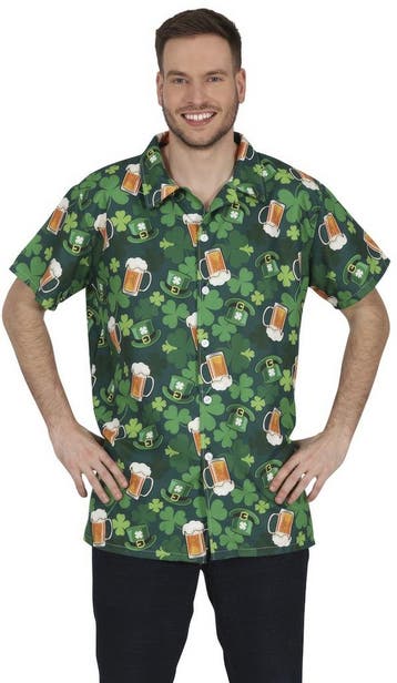 St. PatrickS Day Blouse Heren, Verzenden, Nieuw