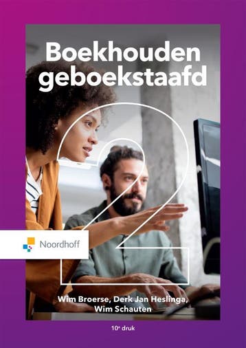 Boekhouden Geboekstaafd 2 9789001017347 Wim Broerse, Verzenden, Zo goed als nieuw, Wim Broerse