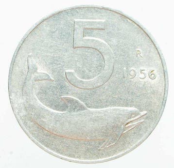 Italië. Republic. 2-5-50 Lire 1949-1956-1958