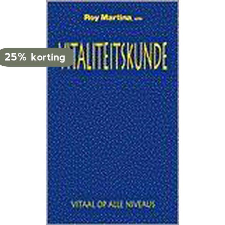 VITALITEITSKUNDE PAP 9789055990580 R. Martina, Livres, Santé, Diététique & Alimentation, Envoi